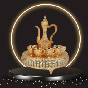 Al Jaber Gold Plated Aftaba Set, Souvenir, Traditional