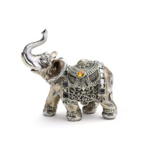 Elephant Figurine Gold/Silver