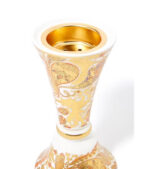 Ceramic Incense Burner White/Gold/Red 17x9cm CE-15-1103_3