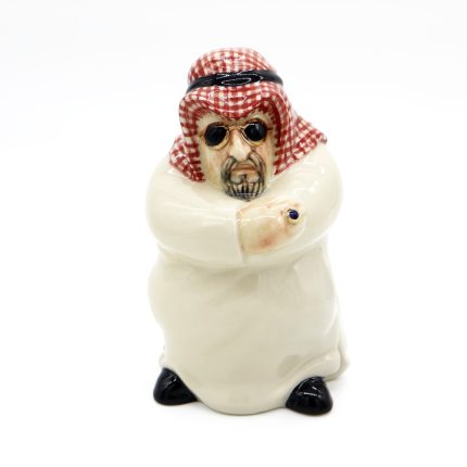Arab Man Coin Bank – Dressed in Traditional Kandura