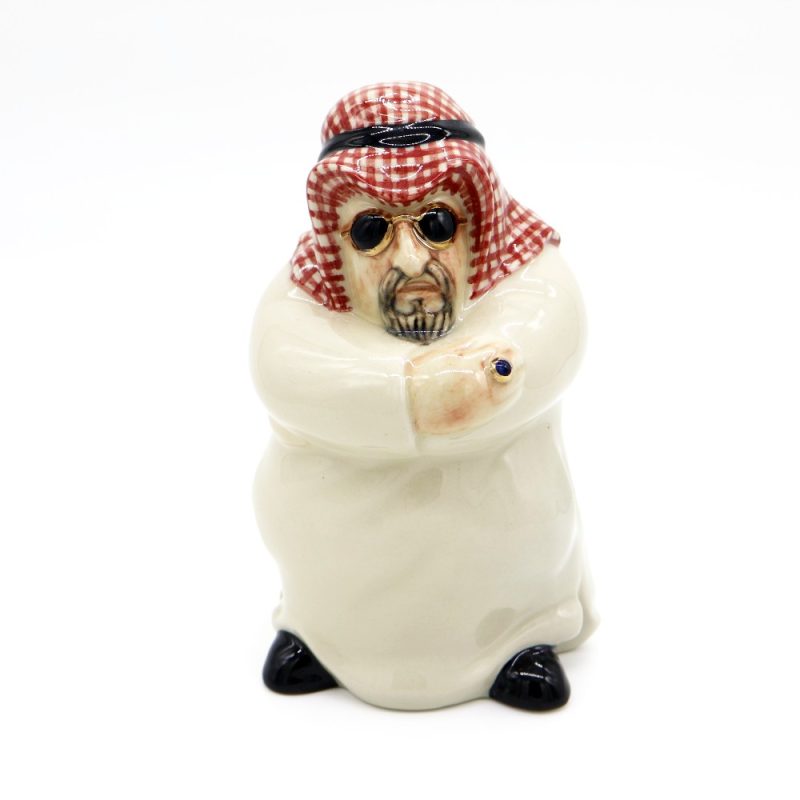 Arab Man Coin Bank – Dressed in Traditional Kandura