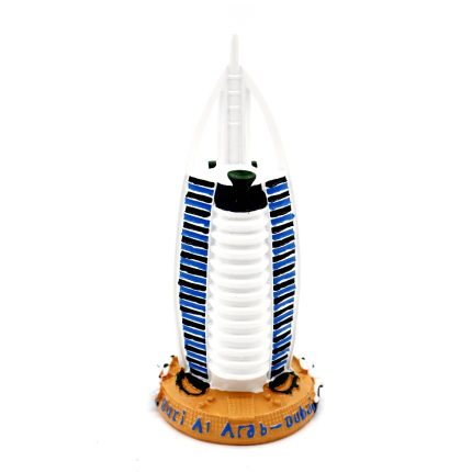 Ceramic Burj Al Arab Model – Dubai Landmark Souvenir