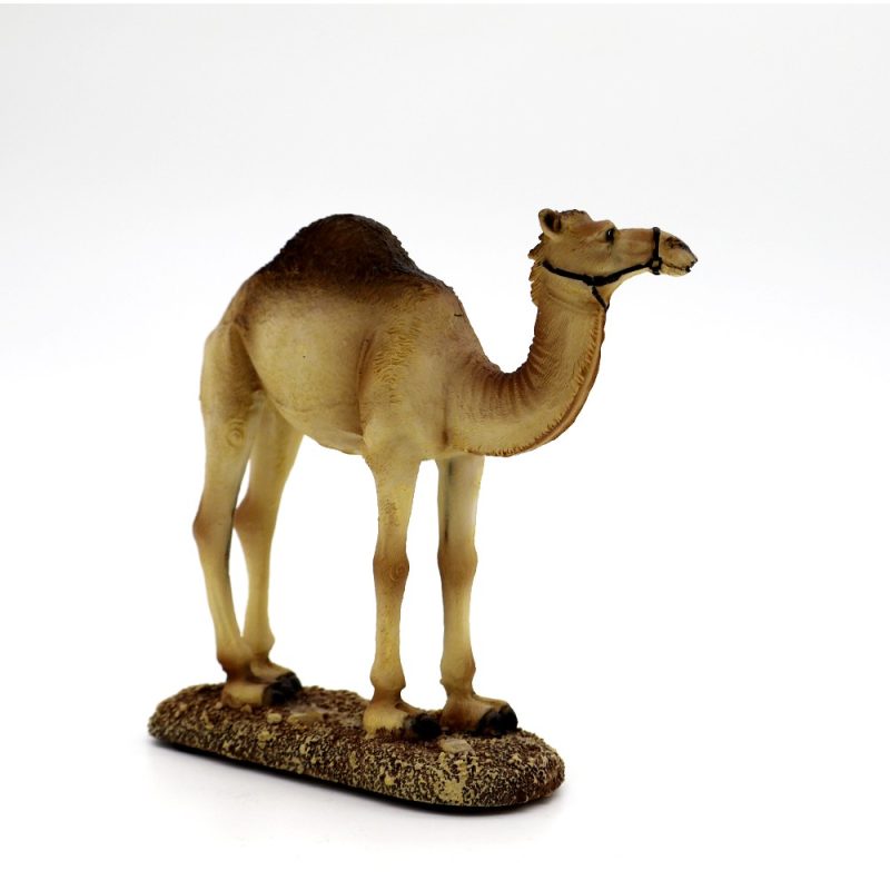 Brown Ceramic Camel Figurine – Elegant Desert-Inspired Decoration