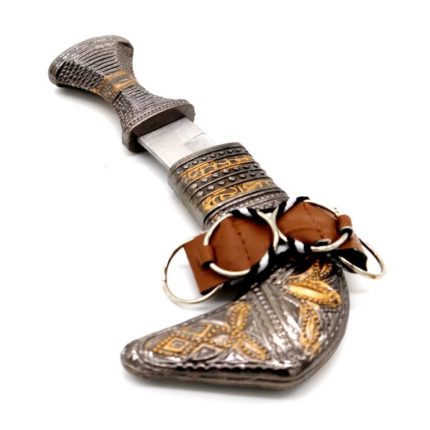 Traditional Khanjar Arabian Dagger – Decorative Souvenir Model