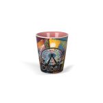 Dubai Landmark shot glass – Colorful City Skyline