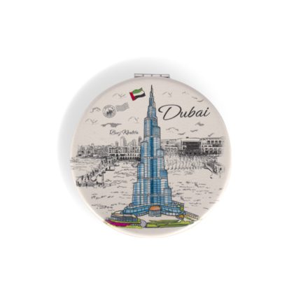 compact mirror burj khalifa design