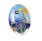 Dubai Landmark Decorative Plate