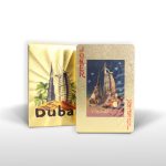 Dubai Gold Souvenir Playing Cards – Burj Al Arab & Burj Khalifa Design – Luxury Golden Deck - Image 3