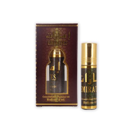 Emirates Concentrated Perfume Oil – 6ml Alcohol-Free Roll-On Fragrance