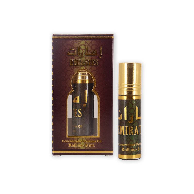 Emirates Concentrated Perfume Oil – 6ml Alcohol-Free Roll-On Fragrance