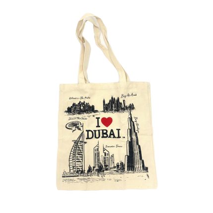 Dubai tote bag, I Love Dubai souvenir