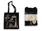 I love Dubai Gold Skyline Canvas Tote Bag – Premium Black & Gold