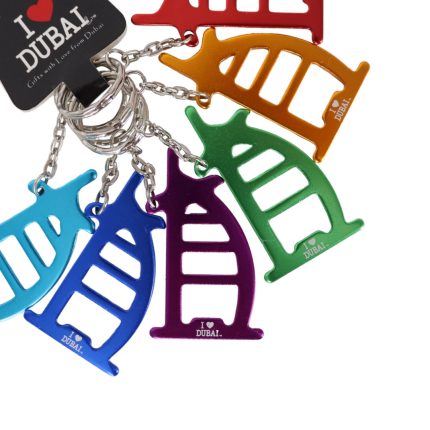 6 Piece Burj Al Arab Dubai Keychain Bottle Opener Set | UAE Souvenir Gift